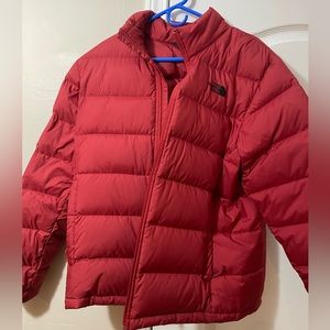 The North Face Red Puffer Jacket